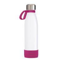 magenta, zilver, wit