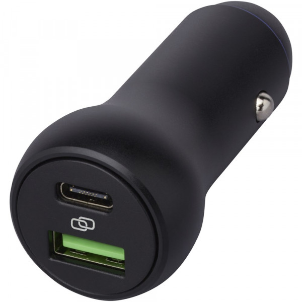 Pilot dubbele USB-C/USB-A autolader van 55 W